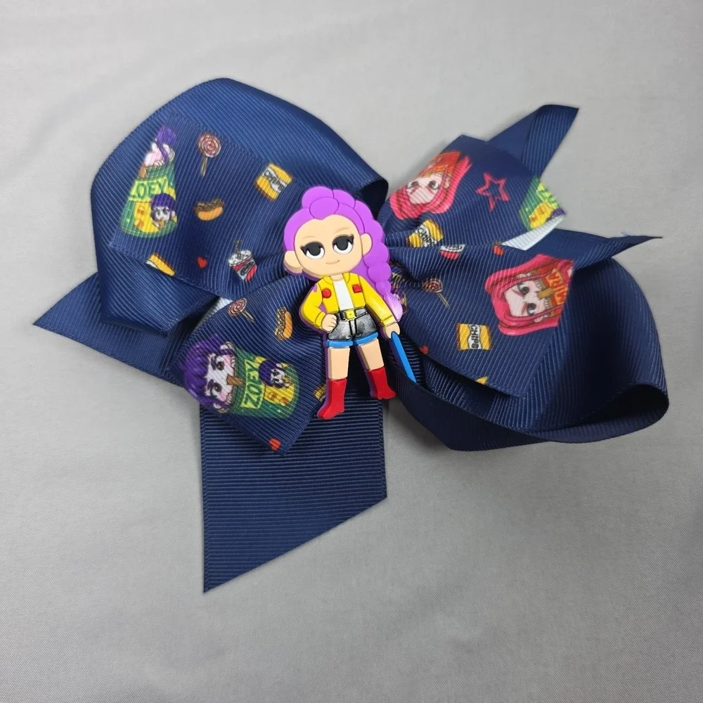 Kpop Demon Hunters Huntrix Inspired Hair Ribbon Bow NEW